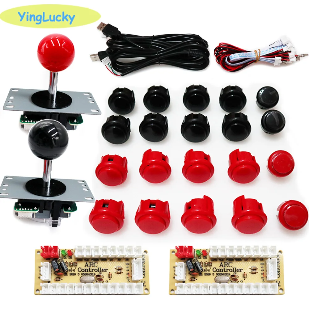 Arcade Ticket Machine - Arcade 2-Spieler Null Verzögerung Kit Mando