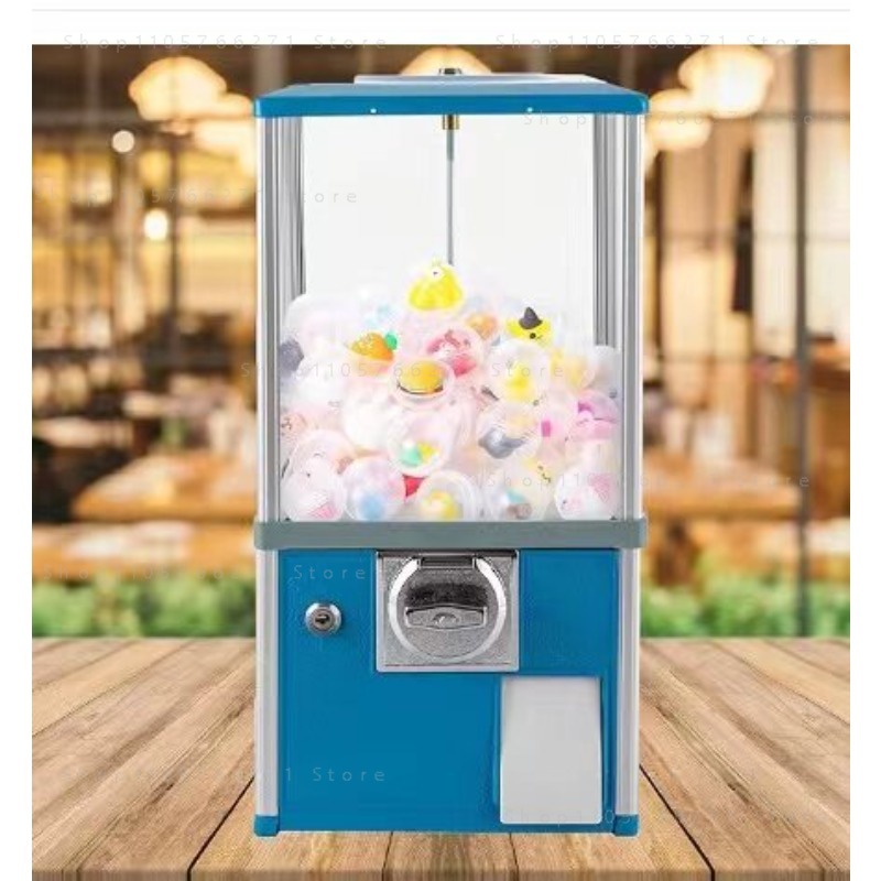 Prize Capsule Toy Machine - 1 Münzbetriebener Gacha-Kapselspielautomat für Überraschungspreise bei