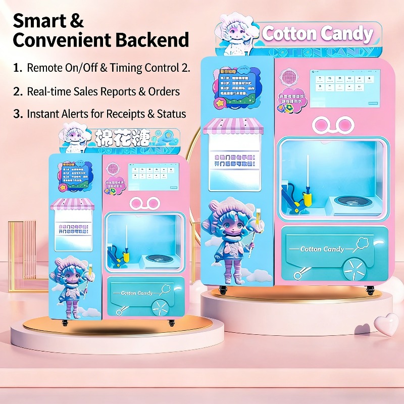 Automatischer Zuckerwatte-Verk – Candy Vending Machine Bewertung und Preis