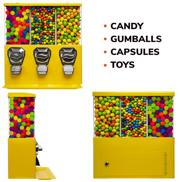 2025 Beliebter Deer Drei-in-Ei – Candy Vending Machine Bewertung und Preis
